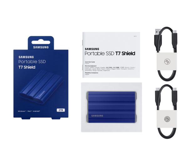 Samsung SSD T7 Shield 2TB USB 3.2 Gen. 2 Niebieski - 729823 - zdjęcie 11